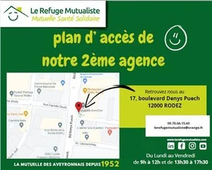 2ème agence à Rodez pour le Refuge Mutualiste