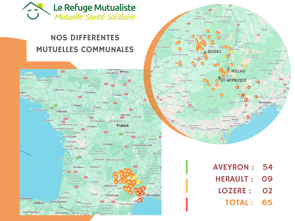 Mutuelle communale, mutuelle de village - Le Refuge Mutualiste en Aveyron