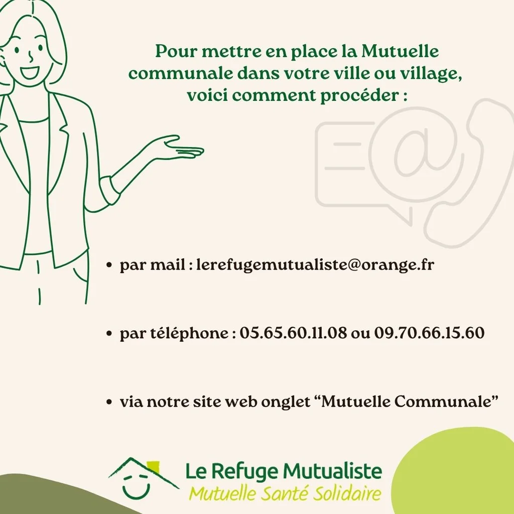 Mutuelle communale, mutuelle de village - Le Refuge Mutualiste en Aveyron
